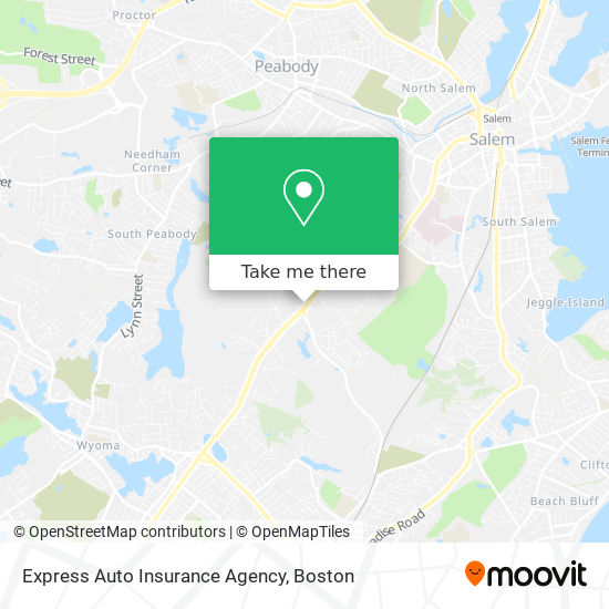 Mapa de Express Auto Insurance Agency