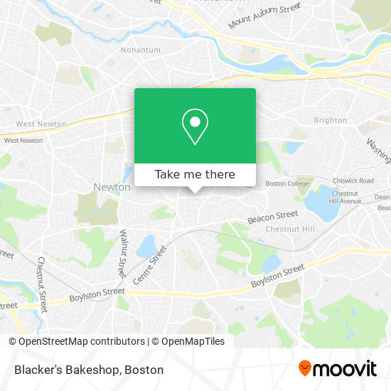 Mapa de Blacker's Bakeshop