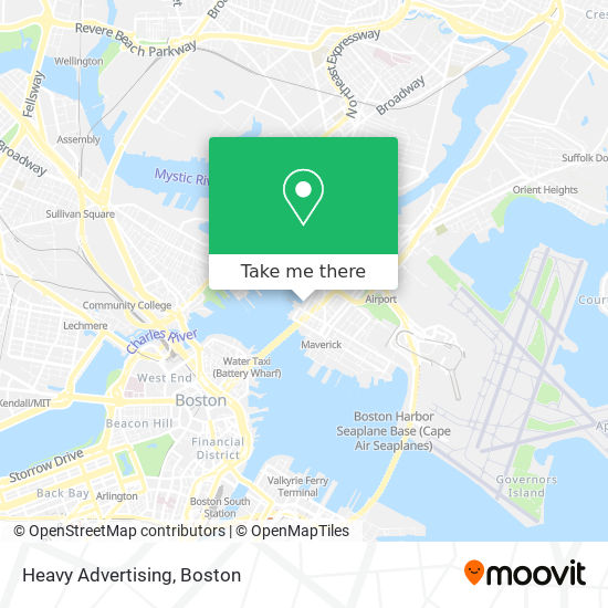 Mapa de Heavy Advertising