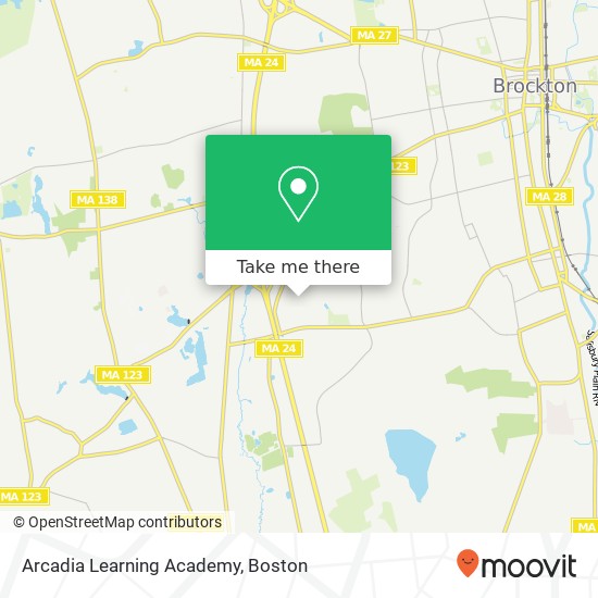 Arcadia Learning Academy map