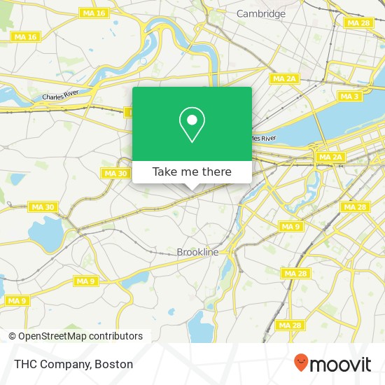 THC Company map