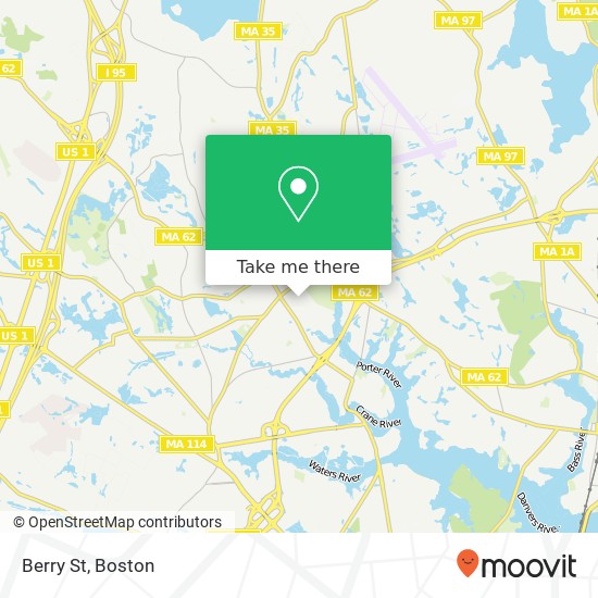 Mapa de Berry St