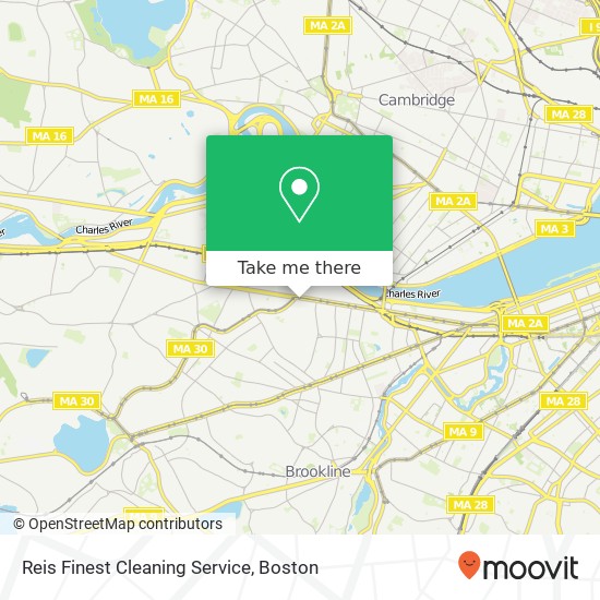 Mapa de Reis Finest Cleaning Service