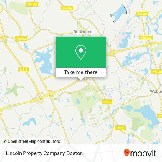 Lincoln Property Company map