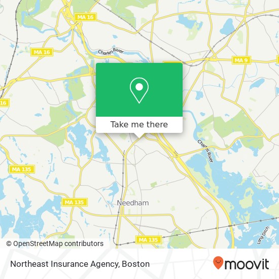 Northeast Insurance Agency map