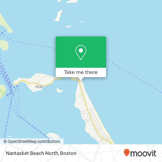 Mapa de Nantasket Beach-North