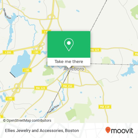 Ellies Jewelry and Accessories map