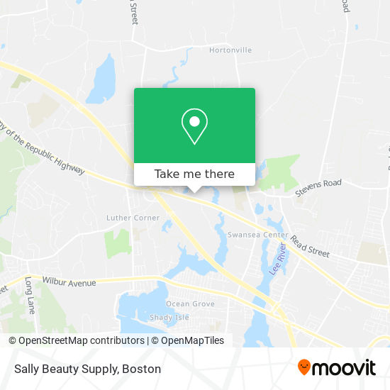 Mapa de Sally Beauty Supply