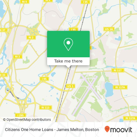 Mapa de Citizens One Home Loans - James Melton