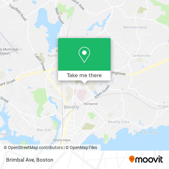 Brimbal Ave map