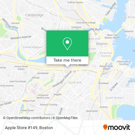 Apple Store #149 map