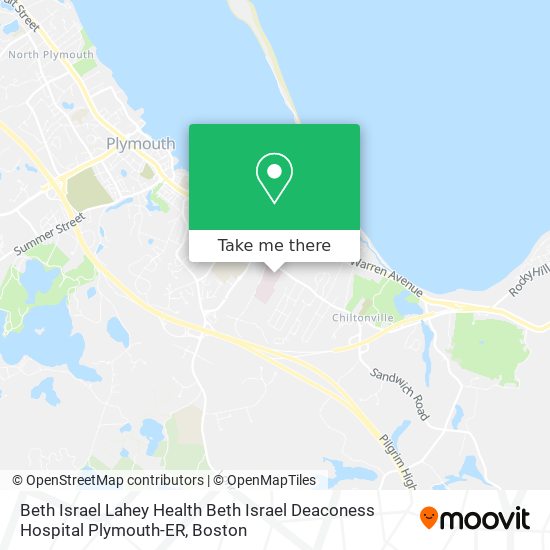 Beth Israel Lahey Health Beth Israel Deaconess Hospital Plymouth-ER map