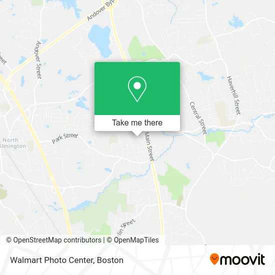 Walmart Photo Center map
