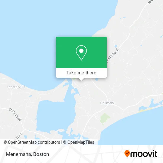 Menemsha map