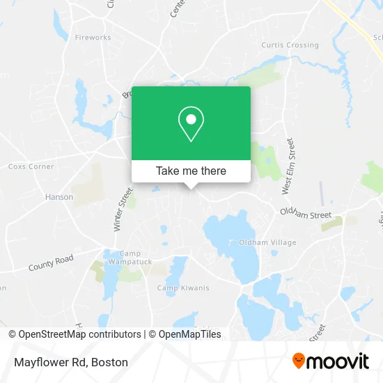 Mayflower Rd map
