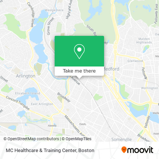 MC Healthcare & Training Center map