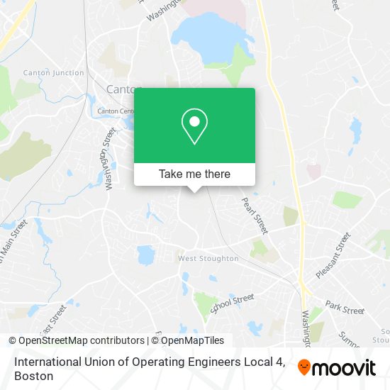 Mapa de International Union of Operating Engineers Local 4