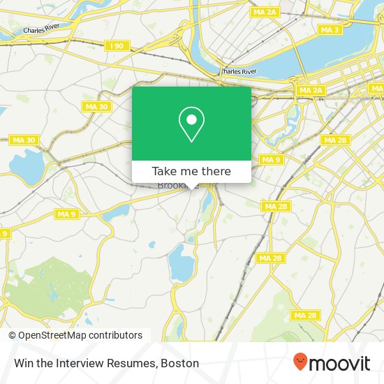 Mapa de Win the Interview Resumes