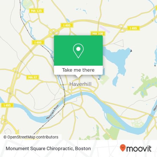 Mapa de Monument Square Chiropractic