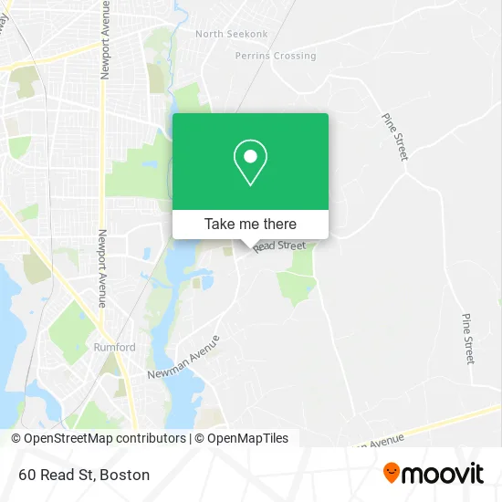 Mapa de 60 Read St