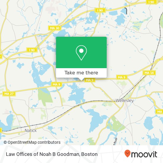 Mapa de Law Offices of Noah B Goodman