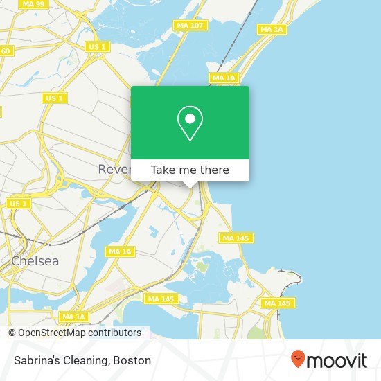 Sabrina's Cleaning map