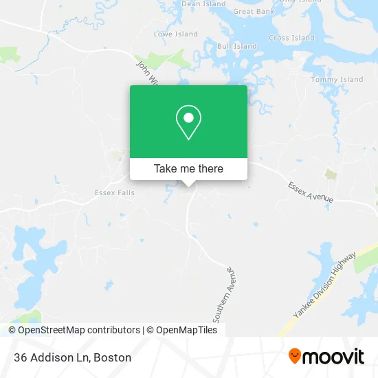 36 Addison Ln map