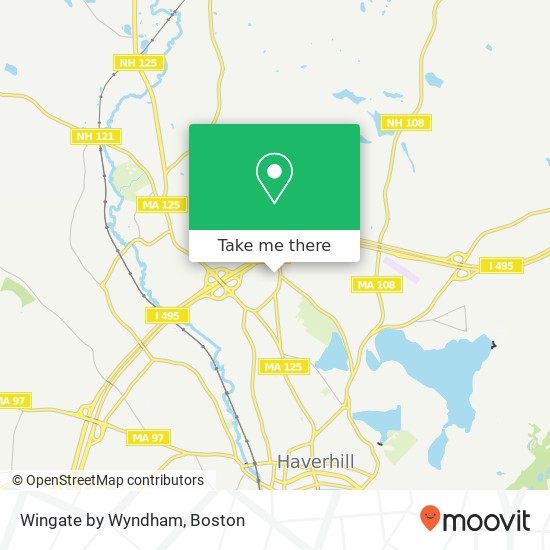 Wingate by Wyndham map