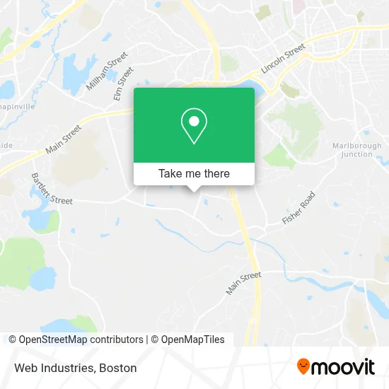 Web Industries map