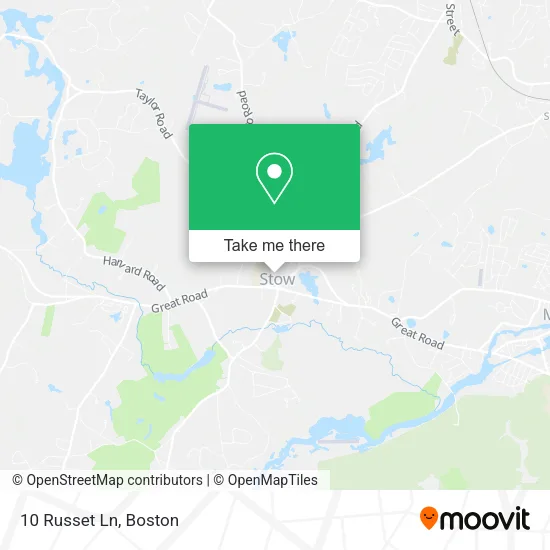 10 Russet Ln map