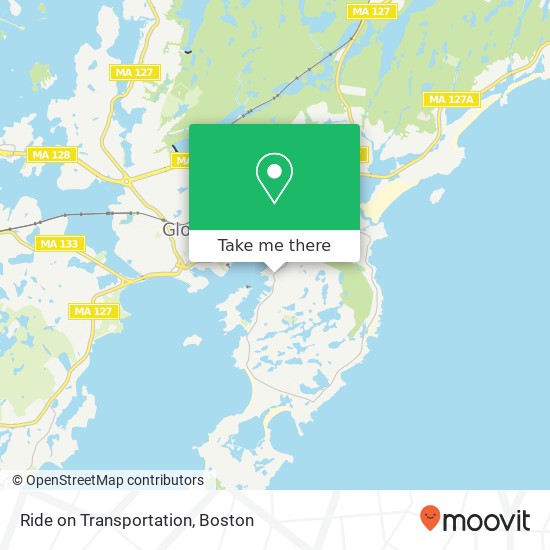 Mapa de Ride on Transportation