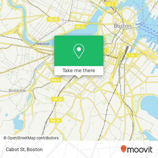 Cabot St map