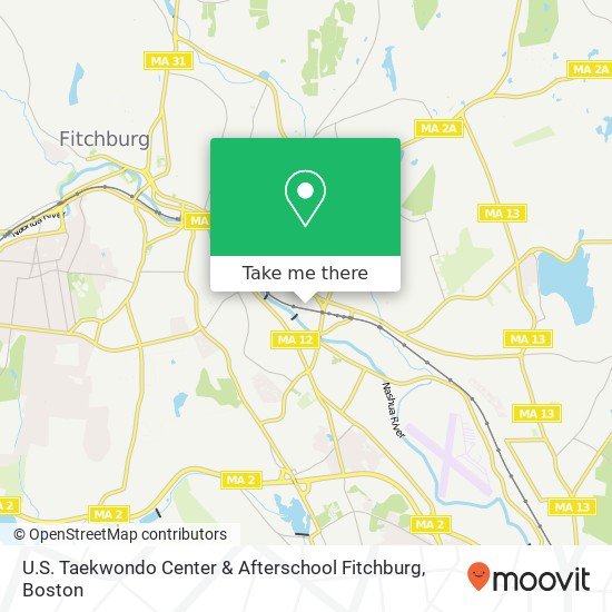 U.S. Taekwondo Center & Afterschool Fitchburg map
