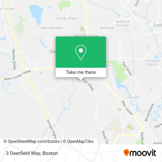 3 Deerfield Way map