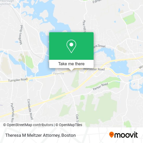 Mapa de Theresa M Meltzer Attorney
