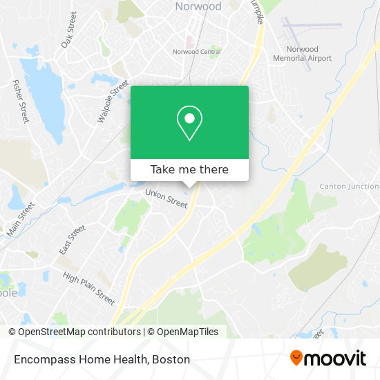 Mapa de Encompass Home Health