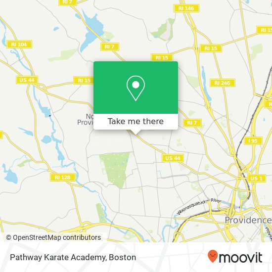 Mapa de Pathway Karate Academy