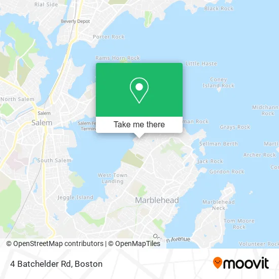 4 Batchelder Rd map