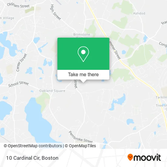 10 Cardinal Cir map