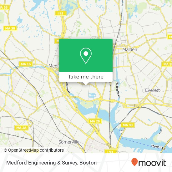 Medford Engineering & Survey map