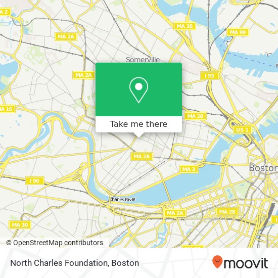 Mapa de North Charles Foundation