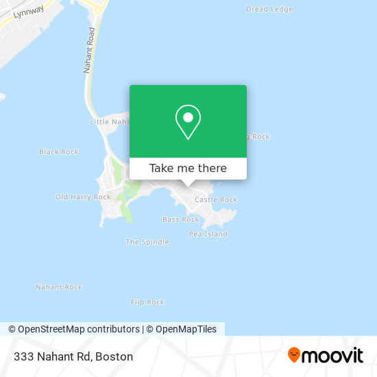 Mapa de 333 Nahant Rd