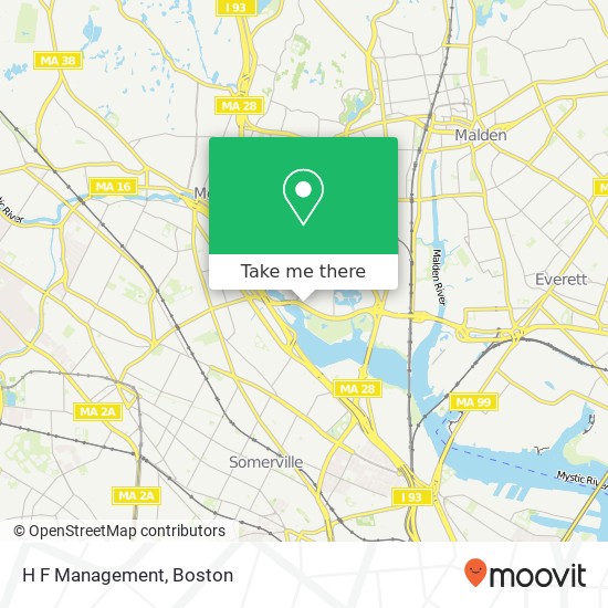 H F Management map
