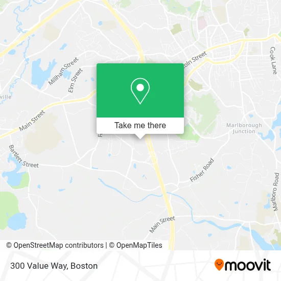300 Value Way map