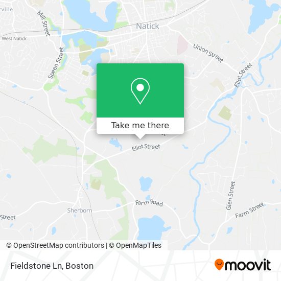 Fieldstone Ln map