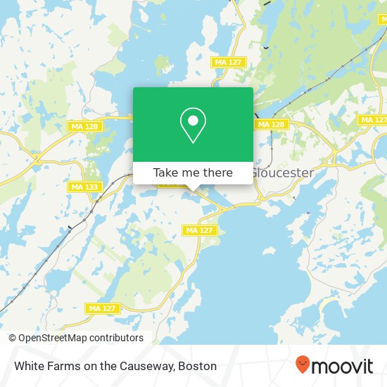 White Farms on the Causeway map