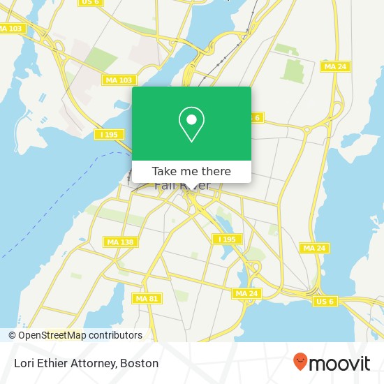 Mapa de Lori Ethier Attorney