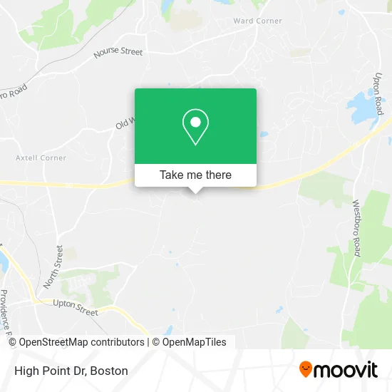 High Point Dr map