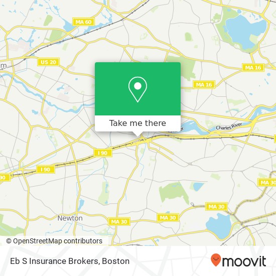 Eb S Insurance Brokers map