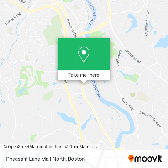 Mapa de Pheasant Lane Mall-North
